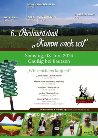 Anmeldung 6. Oberlausitztrail ist online!